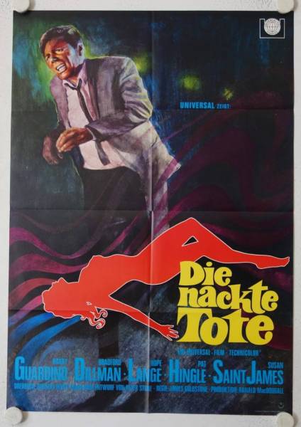 Die nackte Tote originales deutsches Filmplakat